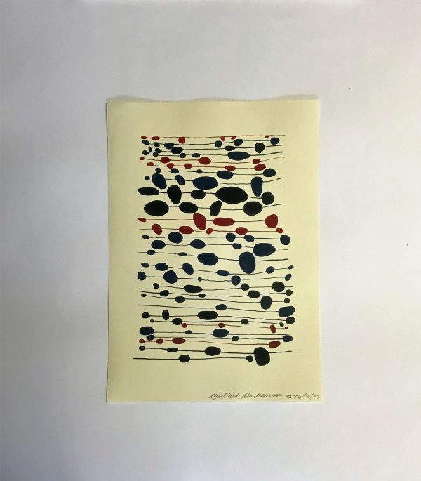 Leise Dich Abrahamsen - Flowing A4 print kunst art