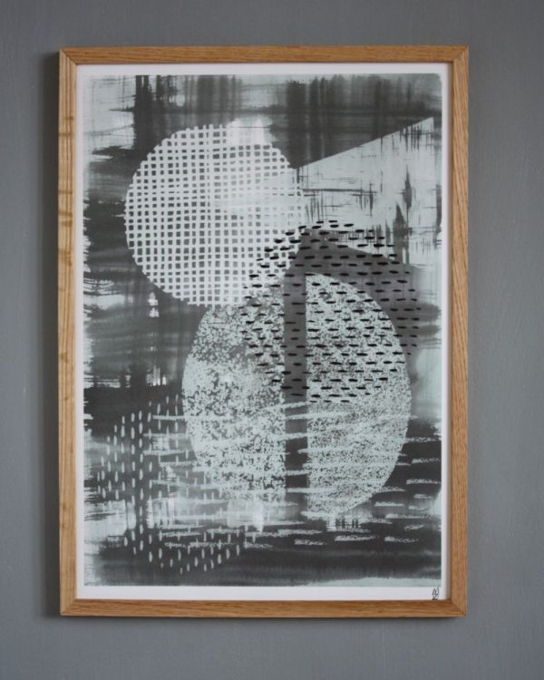 Malene Zapffe abstract grey