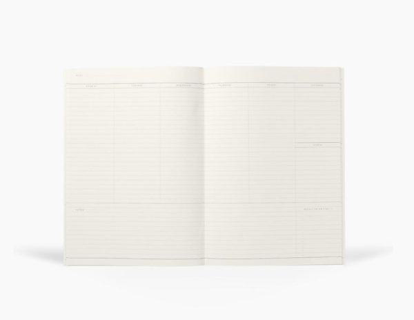 Notem - Kalender Medium Lys Grå